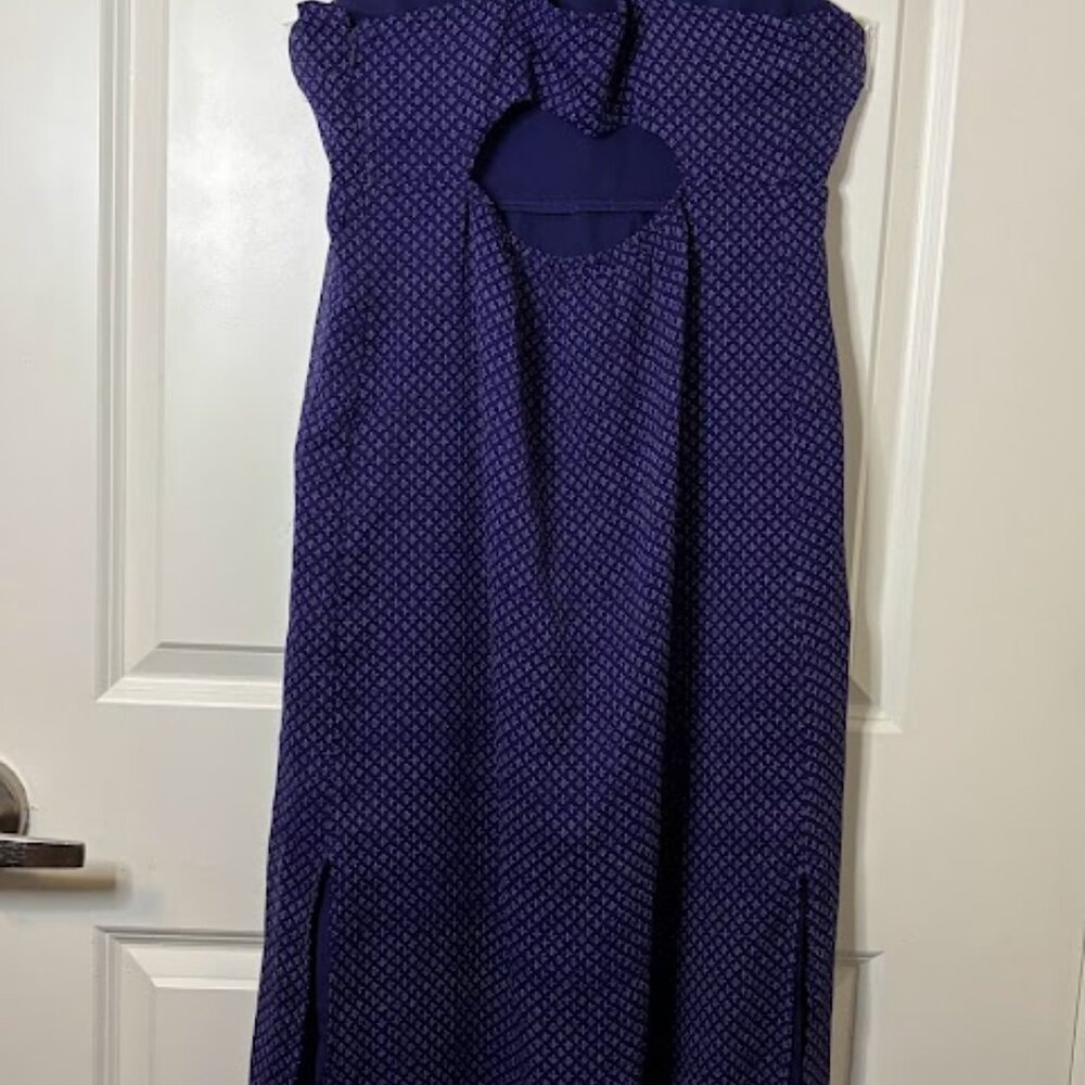 American Eagle Outfitters Maxi Dress Blue Size 8 - Picture 4 of 7